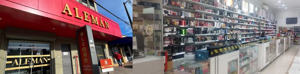 Perfumería Alemán y Cosméticos — Perfumes e Cosméticos
